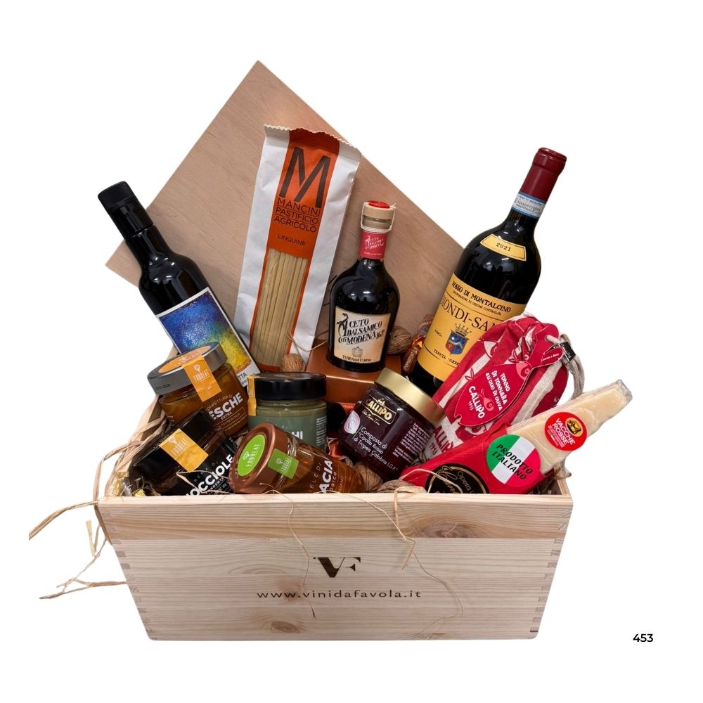 CESTO VINI DA FAVOLA ROSSO DI MONTALCINO