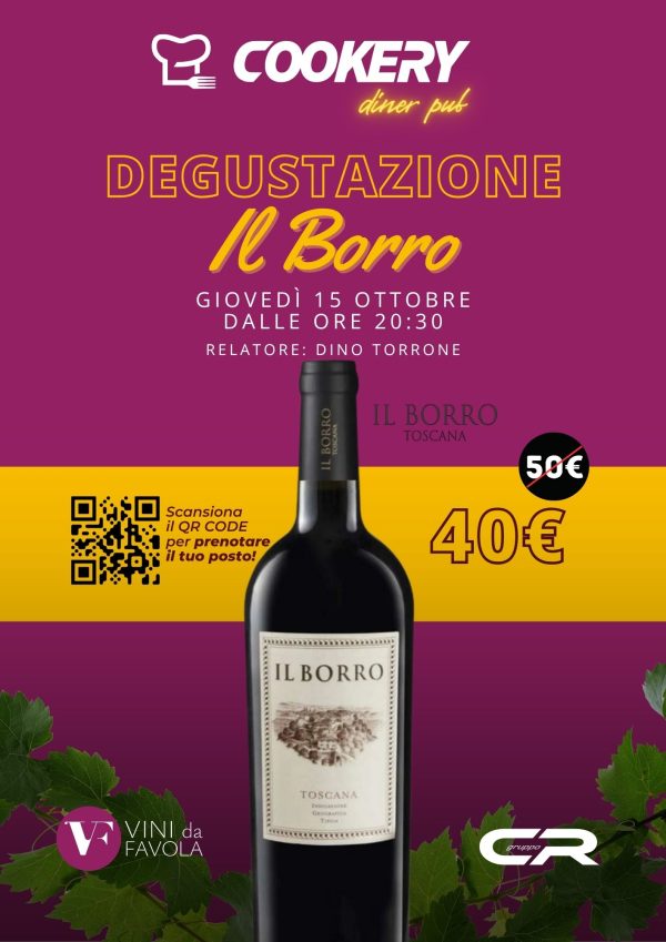 Vini Da Favola - Degustazione "Tenuta Il Borro" della Famiglia Ferragamo 15/10/2026